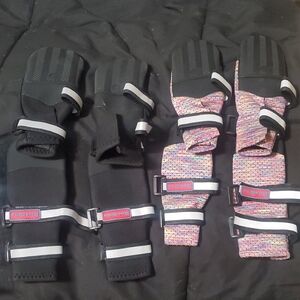 Bark Brite Black And Lavendar Dog Boots